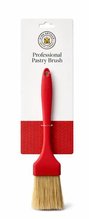 Baking Company Professional Pastry Brush, Natural Boar Bristles, 2-Inch, For Butter, Egg Wash, Glaze And Baking Prep Baking Company Professional Pastry Brush, Natural Boar Bristles, 2-Inch, For Butter, Egg Wash, Glaze And Baking Prep