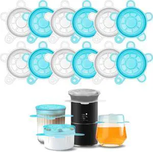 Small Silicone Stretch Lids, 12PCS 2.6"/6.5cm Reusable Silicon Covers Small Silicone Stretch Lids, 12PCS 2.6"/6.5cm Reusable Silicon Covers