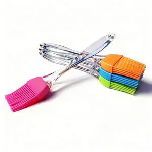 Pastry Brush, Basting Brush,Basting Brush for Cooking,Heat Resistant Silicone Brush for Kitchen BBQ Grill Barbecue Baking Pastry Brush, Basting Brush,Basting Brush for Cooking,Heat Resistant Silicone Brush for Kitchen BBQ Grill Barbecue Baking