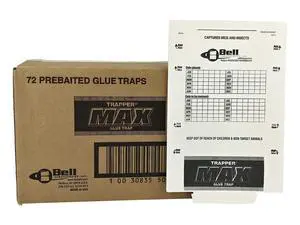 Trapper Max Free Mouse Glue Boards-12 Boards Trapper Max Free Mouse Glue Boards-12 Boards