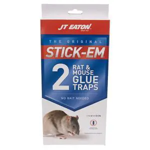 Stick-Em Rat and Mouse Size, 2-Pack, Multi, 2 Glue Traps Stick-Em Rat and Mouse Size, 2-Pack, Multi, 2 Glue Traps
