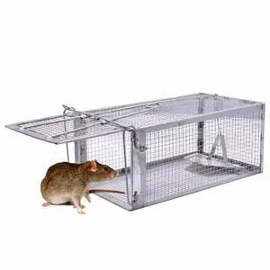 Humane Live Animal Mouse Cage Traps, Catch and Release Mice, Rats,Chipmunk, Pests, Rodents and Similar Sized Pests for Indoor and Outdoor, 10.6 X 5.63 X 4.33 Inches, One-Door Humane Live Animal Mouse Cage Traps, Catch and Release Mice, Rats,Chipmunk, Pests, Rodents and Similar Sized Pests for Indoor and Outdoor, 10.6 X 5.63 X 4.33 Inches, One-Door