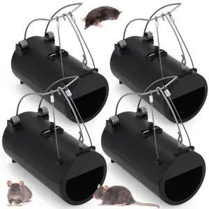 Black Hole Gopher Trap 6.7 Inch Tunnel Mole Traps Gopher Killer Outdoor Vole Traps Rodent Rat Stations Reusable for Lawn Yard Garden Black Hole Gopher Trap 6.7 Inch Tunnel Mole Traps Gopher Killer Outdoor Vole Traps Rodent Rat Stations Reusable for Lawn Yard Garden