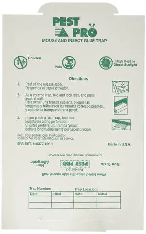 Pest Pro Mouse, Spider, Roach & Insect Glue Boards - 75 Count - Peanut Butter Scented (Non-Allergenic) Pest Pro Mouse, Spider, Roach & Insect Glue Boards - 75 Count - Peanut Butter Scented (Non-Allergenic)