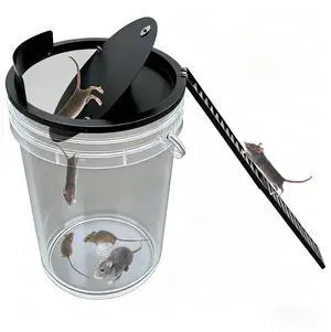 Bucket Lid Mouse Trap Metal 5 Gallon Bucket lid,Strong Metal Material That Cannot be Bitten, auto Reset, (1pack) Bucket Lid Mouse Trap Metal 5 Gallon Bucket lid,Strong Metal Material That Cannot be Bitten, auto Reset, (1pack)