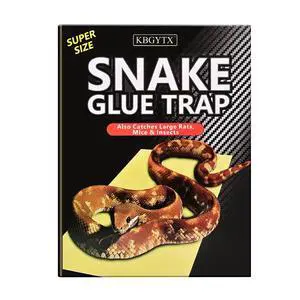 4 Pack 10" x 16" Large Snake Glue Traps with Enhanced Stickiness, Snake Rat Sticky Pad Board for House Indoor Outdoor, Sticky Glue Traps for Snakes, Mice, Rats, Easy to Set 4 Pack 10" x 16" Large Snake Glue Traps with Enhanced Stickiness, Snake Rat Sticky Pad Board for House Indoor Outdoor, Sticky Glue Traps for Snakes, Mice, Rats, Easy to Set
