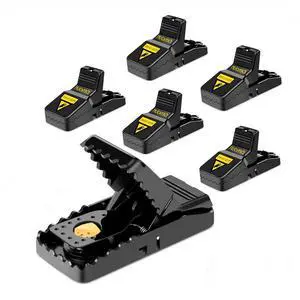 Mouse Trap, Mouse Traps That Work Small Mice Trap Outdoor Indoor Best Snap Traps for Mouse/Mice Safe and Reusable 6 Pack Quick Kill Mice Traps Mouse Trap, Mouse Traps That Work Small Mice Trap Outdoor Indoor Best Snap Traps for Mouse/Mice Safe and Reusable 6 Pack Quick Kill Mice Traps