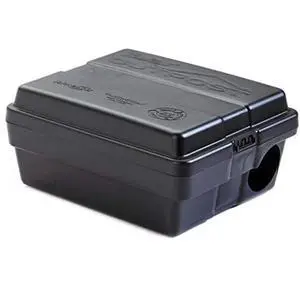 Outpost Rat Bait Station | Single Station Targets Small Mice Up to Large Rats | Position Horizontal or Vertical | Made in USA Outpost Rat Bait Station | Single Station Targets Small Mice Up to Large Rats | Position Horizontal or Vertical | Made in USA