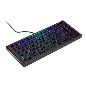 Gaming GMMK PRO 75% Barebones Black (Frame Only) - Modular Mechanical Gaming Keyboard, TKL Size (75%), 3.3lb Frame, RGB, Fully Customisable, 5-Pin Switch Support Gaming GMMK PRO 75% Barebones Black (Frame Only) - Modular Mechanical Gaming Keyboard, TKL Size (75%), 3.3lb Frame, RGB, Fully Customisable, 5-Pin Switch Support
