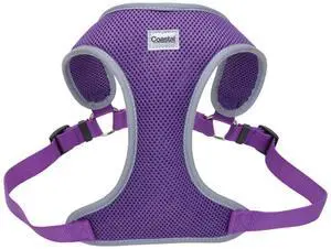Pet Comfort Soft Reflective Wrap Adjustable Dog Harness - No-Pull Dog Harness for Small & Large Dogs - Purple - 3/4" x 20"29" Pet Comfort Soft Reflective Wrap Adjustable Dog Harness - No-Pull Dog Harness for Small & Large Dogs - Purple - 3/4" x 20"29"
