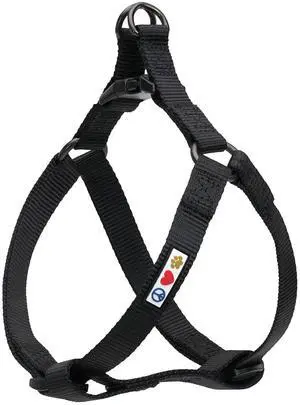 Solid Step-in Dog Harness Adjustable No-Pull Vest for Puppies to Seniors, Safe & Comfortable XS Black Solid Step-in Dog Harness Adjustable No-Pull Vest for Puppies to Seniors, Safe & Comfortable XS Black