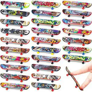 50 Pcs Mini Finger Skateboards Set,Finger Boards Multi-Item Party Favor Toy | Collectible Desk Accessories, Hobby Practice Set, Creative Finger Skill Activity, Desktop Entertainment, Casual Events 50 Pcs Mini Finger Skateboards Set,Finger Boards Multi-Item Party Favor Toy | Collectible Desk Accessories, Hobby Practice Set, Creative Finger Skill Activity, Desktop Entertainment, Casual Events