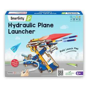 2in1 Hydraulic Aeroplane & Dart Launcher for Kids 6-14 | 50+ Amazing Science Experiments | Educational STEM Toy | Birthday Gift for Boys & Girls Ages 4,5,6,7,8 Years 2in1 Hydraulic Aeroplane & Dart Launcher for Kids 6-14 | 50+ Amazing Science Experiments | Educational STEM Toy | Birthday Gift for Boys & Girls Ages 4,5,6,7,8 Years