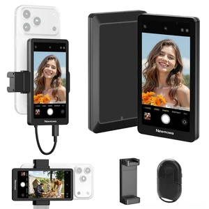 Magnetic Phone Clip Selfie Monitor Screen for iPhone, 4K/1080P | Selfie Monitor Screen iPhone, 4K 30fps Wired, 1080P Wireless Recording, TikTok, YouTube, Live Stream, Vlog, Content Creator Magnetic Phone Clip Selfie Monitor Screen for iPhone, 4K/1080P | Selfie Monitor Screen iPhone, 4K 30fps Wired, 1080P Wireless Recording, TikTok, YouTube, Live Stream, Vlog, Content Creator