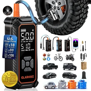 Tire Inflator Portable Air Compressor,Dual Power-3*2000mAh &12V DC | Lightning-Fast Inflation, Auto Shut-off, Cordless Air Pump for Car Tires, Bikes, Balls with LED & Digital Pressure Gauge Tire Inflator Portable Air Compressor,Dual Power-3*2000mAh &12V DC | Lightning-Fast Inflation, Auto Shut-off, Cordless Air Pump for Car Tires, Bikes, Balls with LED & Digital Pressure Gauge