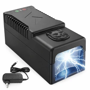 Electric Rat Trap & Mouse Trap for Mice and Rats, High-Voltage Zapper | High-Voltage Mouse & Rat Zapper with 3-Minute Shock Cycle, Buzzer Alerts and No-Touch Reusable Indoor Design Electric Rat Trap & Mouse Trap for Mice and Rats, High-Voltage Zapper | High-Voltage Mouse & Rat Zapper with 3-Minute Shock Cycle, Buzzer Alerts and No-Touch Reusable Indoor Design