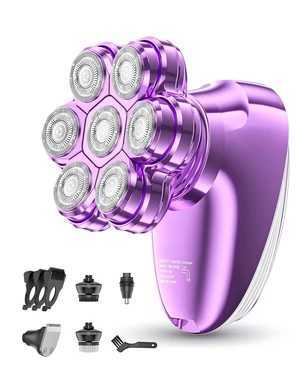 5-in-1 Electric Razors for Women, 7D Women's Full Body Legs Shaver with LED Display, IPX7 Waterproof Wet Dry Travel Bikini Trimmers for Lady Face Bikini Arms Underarms 5-in-1 Electric Razors for Women, 7D Women's Full Body Legs Shaver with LED Display, IPX7 Waterproof Wet Dry Travel Bikini Trimmers for Lady Face Bikini Arms Underarms