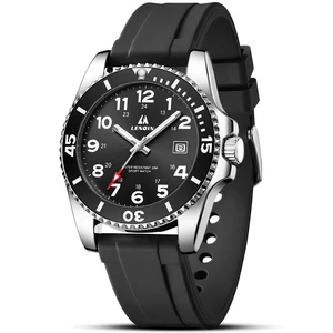 Mens Watches Analog Quartz Military Waterproof Watch for Men | Luminous Luxury Mens Wrist Watches with Silicone Band and Date Mens Watches Analog Quartz Military Waterproof Watch for Men | Luminous Luxury Mens Wrist Watches with Silicone Band and Date