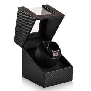 Automatic Watch Winder for Automatic Watches, Single Watch Winder Box with Quiet Motor, Wooden Watch Winder Case with Display Window, Watch Rotator Storage Organizer for Men and Women Automatic Watch Winder for Automatic Watches, Single Watch Winder Box with Quiet Motor, Wooden Watch Winder Case with Display Window, Watch Rotator Storage Organizer for Men and Women