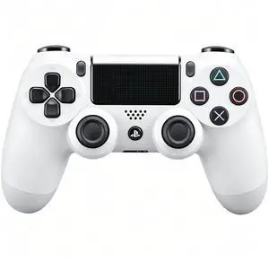 DualShock 4 Wireless Controller for PlayStation 4, Bluetooth Gamepad with Dual Vibration, Touch Pad, 3.5mm Audio Jack, Six-Axis Motion Sensor for PS4/Slim/Pro Console (White) DualShock 4 Wireless Controller for PlayStation 4, Bluetooth Gamepad with Dual Vibration, Touch Pad, 3.5mm Audio Jack, Six-Axis Motion Sensor for PS4/Slim/Pro Console (White)