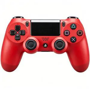 DualShock 4 Wireless Controller for PlayStation 4, Bluetooth Gamepad with Dual Vibration, Touch Pad, 3.5mm Audio Jack, Six-Axis Motion Sensor for PS4/Slim/Pro Console (Red) DualShock 4 Wireless Controller for PlayStation 4, Bluetooth Gamepad with Dual Vibration, Touch Pad, 3.5mm Audio Jack, Six-Axis Motion Sensor for PS4/Slim/Pro Console (Red)