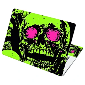 Universal Laptop Skin Sticker with 2 Wrist Pad Decals, 3-Piece Removable Vinyl Laptop Cover, Neon Green Skull Waterproof Anti-Scratch, Easy-Trim Fit for 13.3" 14" 15.6" Laptops Universal Laptop Skin Sticker with 2 Wrist Pad Decals, 3-Piece Removable Vinyl Laptop Cover, Neon Green Skull Waterproof Anti-Scratch, Easy-Trim Fit for 13.3" 14" 15.6" Laptops