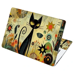 Universal Laptop Skin Sticker with 2 Wrist Pad Decals, 3-Piece Removable Vinyl Laptop Cover, Graffiti Cat Waterproof Anti-Scratch, Easy-Trim Fit for 13.3" 14" 15.6" Laptops Universal Laptop Skin Sticker with 2 Wrist Pad Decals, 3-Piece Removable Vinyl Laptop Cover, Graffiti Cat Waterproof Anti-Scratch, Easy-Trim Fit for 13.3" 14" 15.6" Laptops