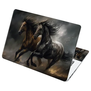 Universal Laptop Skin Sticker with 2 Wrist Pad Decals, 3-Piece Removable Vinyl Laptop Cover, Black Horse Waterproof Anti-Scratch, Easy-Trim Fit for 13.3" 14" 15.6" Laptops Universal Laptop Skin Sticker with 2 Wrist Pad Decals, 3-Piece Removable Vinyl Laptop Cover, Black Horse Waterproof Anti-Scratch, Easy-Trim Fit for 13.3" 14" 15.6" Laptops