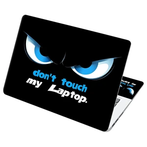 Universal Laptop Skin Sticker with 2 Wrist Pad Decals, 3-Piece Removable Vinyl Laptop Cover, Don't Touch Waterproof Anti-Scratch, Easy-Trim Fit for 13.3" 14" 15.6" Laptops Universal Laptop Skin Sticker with 2 Wrist Pad Decals, 3-Piece Removable Vinyl Laptop Cover, Don't Touch Waterproof Anti-Scratch, Easy-Trim Fit for 13.3" 14" 15.6" Laptops