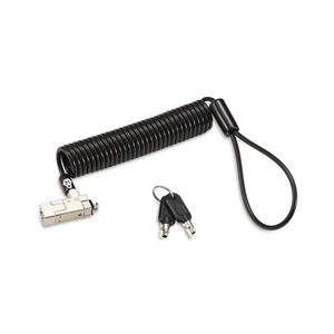 Slim NanoSaver 2.0 Portable Laptop Lock with Key, Self-retracting, Lockable, Flat Thin Profile, Universal Fit, 1.8m Strong Carbon Steel Cable (K65025WW) Slim NanoSaver 2.0 Portable Laptop Lock with Key, Self-retracting, Lockable, Flat Thin Profile, Universal Fit, 1.8m Strong Carbon Steel Cable (K65025WW)