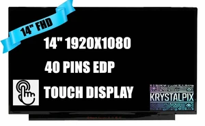 Replacement Touch LCD for Asus Chromebook Plus CX 14 CX1405CTA-IS386PT LCD LED Screen 14" FHD 1920x1080 On-Cell Touch 40 pins Display New Replacement Touch LCD for Asus Chromebook Plus CX 14 CX1405CTA-IS386PT LCD LED Screen 14" FHD 1920x1080 On-Cell Touch 40 pins Display New