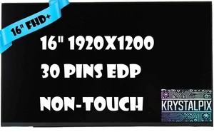 New LCD Display FITS- Replacement LCD for NV160WUM-N41 V8.0 16" FHD+ 30 PINS LCD LED Screen for Jumper EZBOOK S5 MAX Panel Non-Touch Display New New LCD Display FITS- Replacement LCD for NV160WUM-N41 V8.0 16" FHD+ 30 PINS LCD LED Screen for Jumper EZBOOK S5 MAX Panel Non-Touch Display New