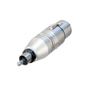 NA2FPMM RCA XLR Silver Cable Interface/Gender Adapter NA2FPMM RCA XLR Silver Cable Interface/Gender Adapter