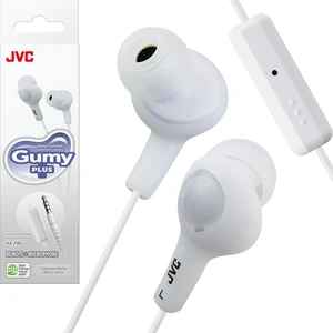 HA-FR6 Gumy Plus In-Ear Headphones with Remote & Mic (White) HA-FR6 Gumy Plus In-Ear Headphones with Remote & Mic (White)