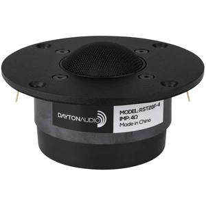 RST28F-4 1-1/8" Reference Series Fabric Dome Tweeter 4 Ohm RST28F-4 1-1/8" Reference Series Fabric Dome Tweeter 4 Ohm