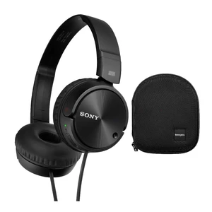 ZX110NC Noise Cancelling Headphones with Protective Headphone CASE - Black ZX110NC Noise Cancelling Headphones with Protective Headphone CASE - Black