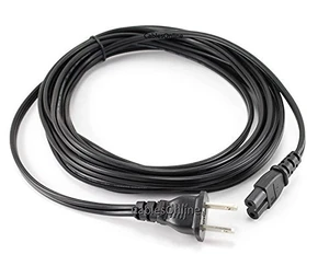 CablesOnline, 15ft 2-Prong Figure-8 Replacement Non-Polarized Computer Power Cord Cable, PC-10715 CablesOnline, 15ft 2-Prong Figure-8 Replacement Non-Polarized Computer Power Cord Cable, PC-10715