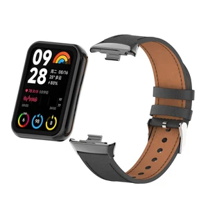 Mi Band 8 Pro Fashion Metal Leather Bracelet Replacement Wristbands Strap Compatible for Xiaomi 8/9 Pro/Redmi Smartwatch 4/5Not included Tracker Mi Band 8 Pro Fashion Metal Leather Bracelet Replacement Wristbands Strap Compatible for Xiaomi 8/9 Pro/Redmi Smartwatch 4/5Not included Tracker