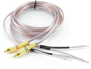 CablesOnline 6ft 18-AWG Speaker Wire Pair Cables with Dual RCA Male Plugs, (AV-SK206) CablesOnline 6ft 18-AWG Speaker Wire Pair Cables with Dual RCA Male Plugs, (AV-SK206)