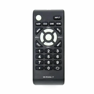 NS-RC4NA-17 TV Remote Control for Insignia TV in Living Rooms or Rooms Size approximately About 5 x 2 x 1 in, Replacement Remote Compatible Models NS-24D510MX17 NS-19D220MX16-A NS-19D220NA16-A NS-RC4NA-17 TV Remote Control for Insignia TV in Living Rooms or Rooms Size approximately About 5 x 2 x 1 in, Replacement Remote Compatible Models NS-24D510MX17 NS-19D220MX16-A NS-19D220NA16-A