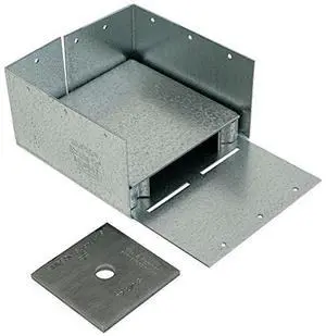 ABW66Z-10 Adjustable Post Base - ZMAX Galvanized 12-Gauge 6x6, 10 Pack ABW66Z-10 Adjustable Post Base - ZMAX Galvanized 12-Gauge 6x6, 10 Pack