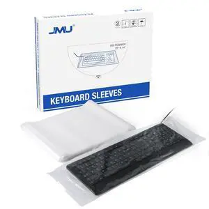 2500 Pcs Disposable Keyboard Sleeves, 22"x13.78" Waterproof Universal Plastic Keyboard Protector for Medical, Dental, Office & Lab Keyboard, 10 Boxes 2500 Pcs Disposable Keyboard Sleeves, 22"x13.78" Waterproof Universal Plastic Keyboard Protector for Medical, Dental, Office & Lab Keyboard, 10 Boxes