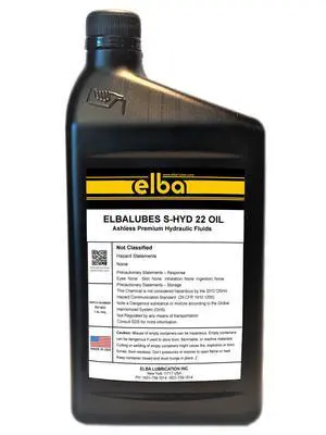 LUBES S-HYD 22 Industrial Hydraulic Oil | Zinc-Free Ashless | Cross Reference to Mobil VELOCITE 10, Shell TELLUS 22, Rando 22, NUTO 22 (1 QT Case of 12) LUBES S-HYD 22 Industrial Hydraulic Oil | Zinc-Free Ashless | Cross Reference to Mobil VELOCITE 10, Shell TELLUS 22, Rando 22, NUTO 22 (1 QT Case of 12)