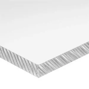 Clear Polycarbonate Plastic Sheet - 1/4"T x 48"W x 48"L Partition, Divider, Shatter Proof, Industrial, Easy to Machine Clear Polycarbonate Plastic Sheet - 1/4"T x 48"W x 48"L Partition, Divider, Shatter Proof, Industrial, Easy to Machine