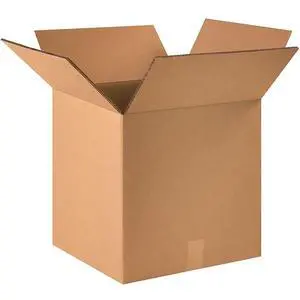 15 Pack of 500# Double Wall Corrugated Cardboard Boxes, 16" L x 16" W x 16" H, Kraft, Shipping, Packing and Moving 15 Pack of 500# Double Wall Corrugated Cardboard Boxes, 16" L x 16" W x 16" H, Kraft, Shipping, Packing and Moving