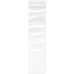 2" x 8" (Case of 6,000), 4 Mil Heavy Duty Zipper Reclosable Plastic Bags 2" x 8" (Case of 6,000), 4 Mil Heavy Duty Zipper Reclosable Plastic Bags