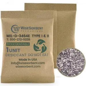33G 350 Pack Kraft Clay Desiccants Packs for Storage, 1U Bentonite Clay Desiccant Bags for Gun Safe, Military Grade Moisture Absorbers, Food Safe Silica Gel Packets Alternative 33G 350 Pack Kraft Clay Desiccants Packs for Storage, 1U Bentonite Clay Desiccant Bags for Gun Safe, Military Grade Moisture Absorbers, Food Safe Silica Gel Packets Alternative