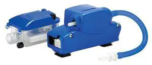 EC-1-DV 110-240 Volt, 50/60 Hz Mini Condensate Pump for Mini-Split/Ductless Air Conditioners, Blue, 553507 EC-1-DV 110-240 Volt, 50/60 Hz Mini Condensate Pump for Mini-Split/Ductless Air Conditioners, Blue, 553507