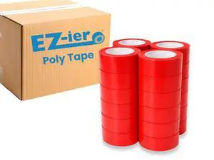 EZ-ier Stucco Polyethylene Tape, Serrated-Edge (Red 2", Case of 24) EZ-ier Stucco Polyethylene Tape, Serrated-Edge (Red 2", Case of 24)