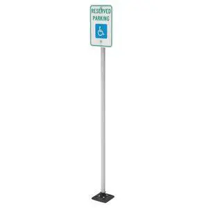 Impact Recovery - Sta-Rite Flexible Sign Post - Sign Holder - Handicap Parking Signs - Made in the USA - 102 Reserved Parking Signage Impact Recovery - Sta-Rite Flexible Sign Post - Sign Holder - Handicap Parking Signs - Made in the USA - 102 Reserved Parking Signage